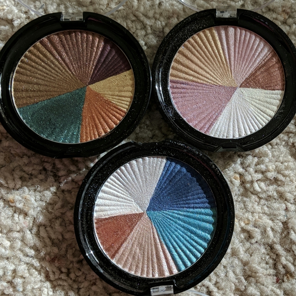 Set of 3 Wet n Wild zodiac palettes